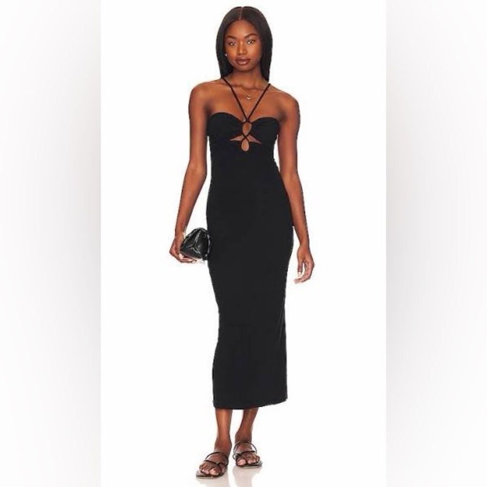 Like New L*Space Ellery Dress Black XL